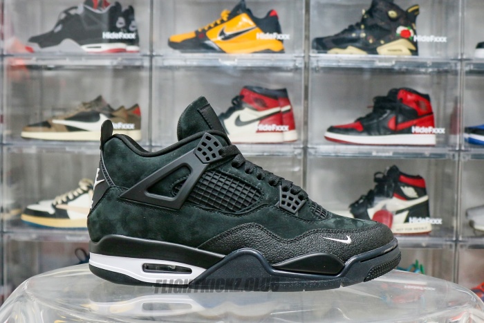 Nigel Sylvester X Jordan 4 Retro Brick By Brick Black