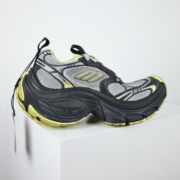 Balenciag*  10XL Sneaker Black Yellow Gray
