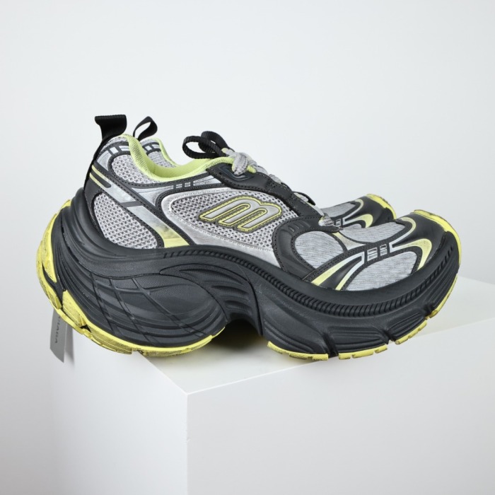 Balenciag*  10XL Sneaker Black Yellow Gray