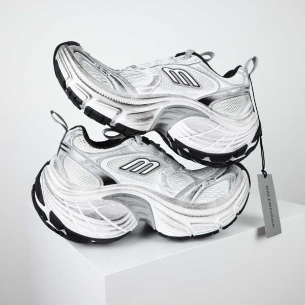 Balenciag* 10XL Sneaker 'White Grey'
