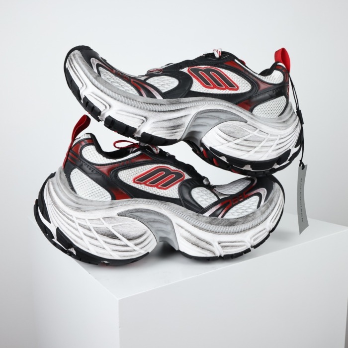 Balenciag* 10XL Sneaker Grey White Red