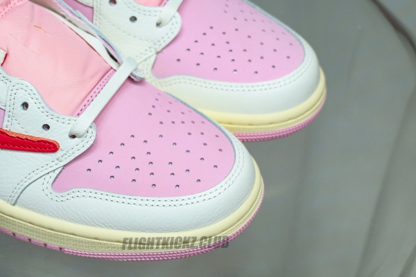 Travis Scott x Air Jordan 1 Low OG Shy Pink Pack Tropical Pink 2026 (A1)