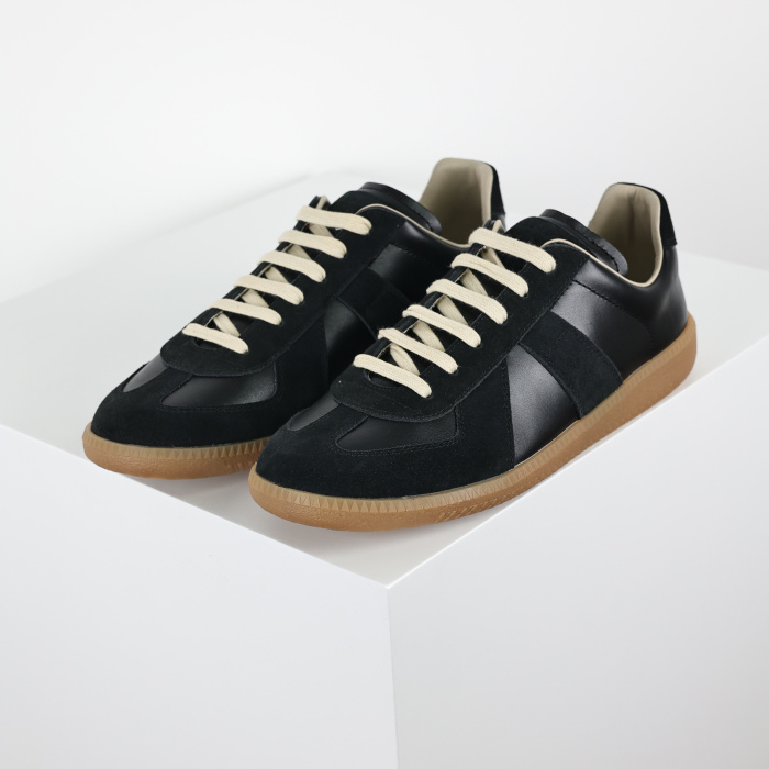 Maison Margiela Replica German Army Trainer (GATs) Black Gum