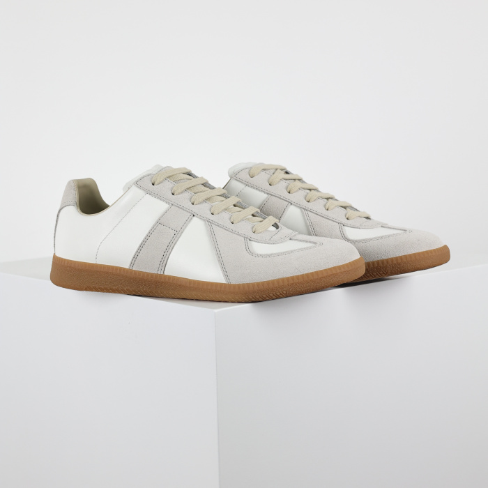 M@ison M@rgiela Replica German Army Trainer (GATs) White Gum