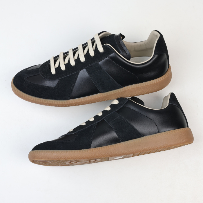 Maison Margiela Replica German Army Trainer (GATs) Black Gum