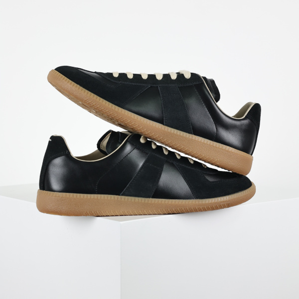 Maison Margiela Replica German Army Trainer (GATs) Black Gum