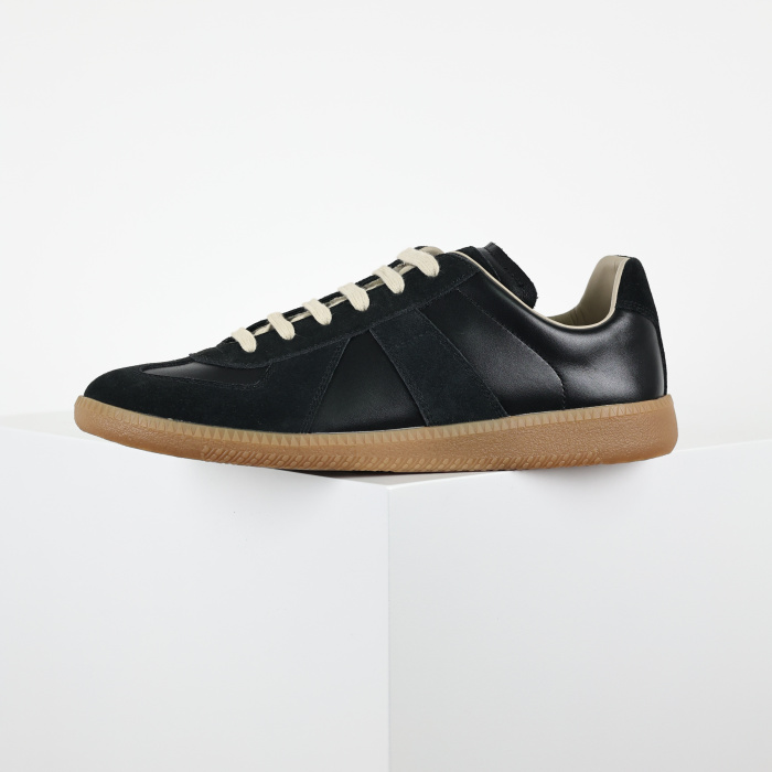Maison Margiela Replica German Army Trainer (GATs) Black Gum