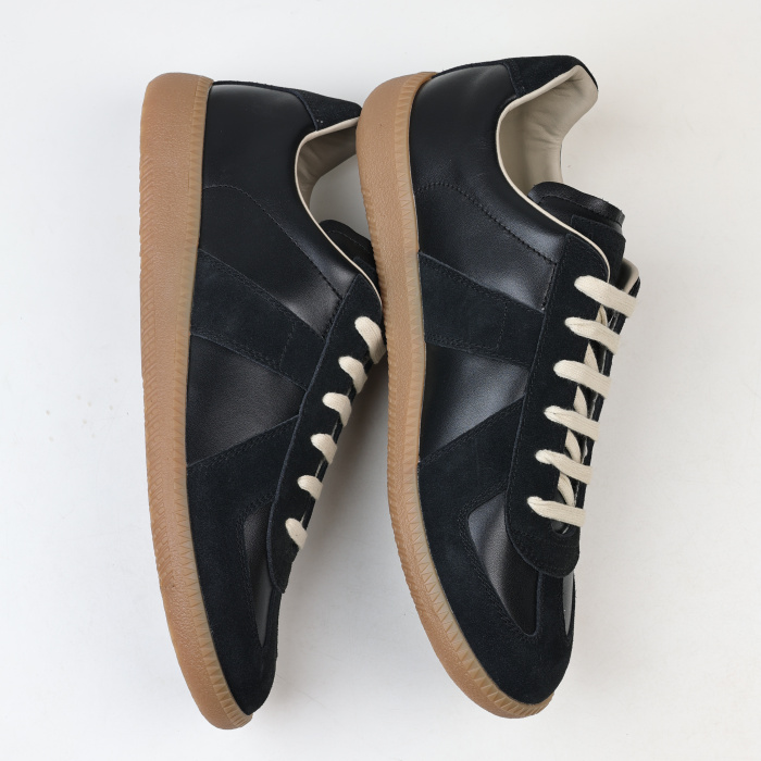 Maison Margiela Replica German Army Trainer (GATs) Black Gum