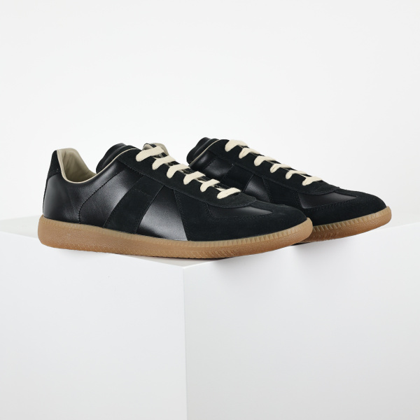 Maison Margiela Replica German Army Trainer (GATs) Black Gum
