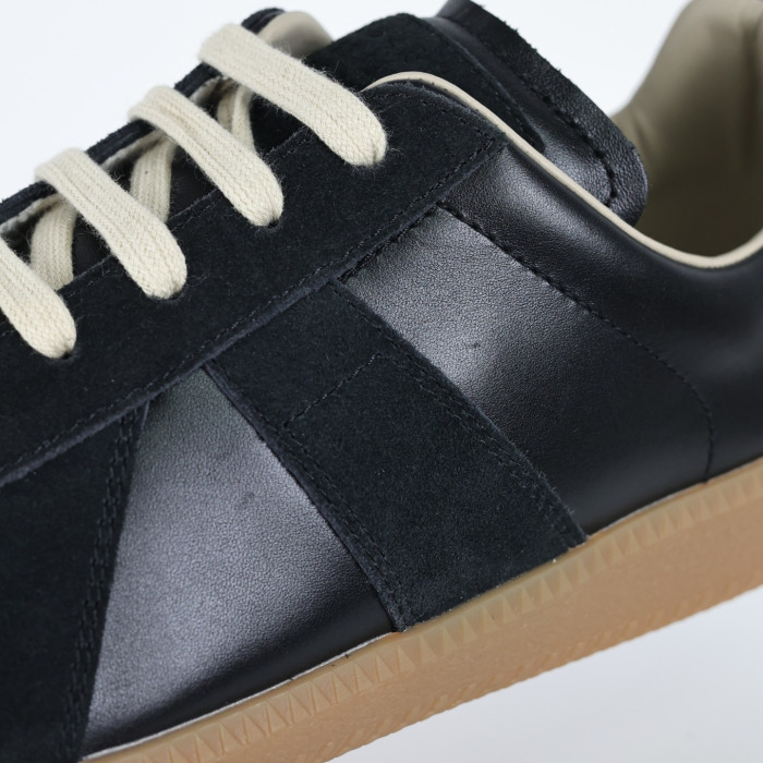 Maison Margiela Replica German Army Trainer (GATs) Black Gum