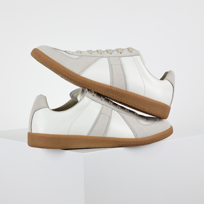 M@ison M@rgiela Replica German Army Trainer (GATs) White Gum