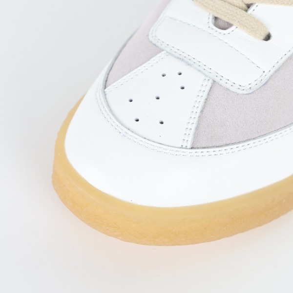 Maison Margiela MM6 White Beige Suede