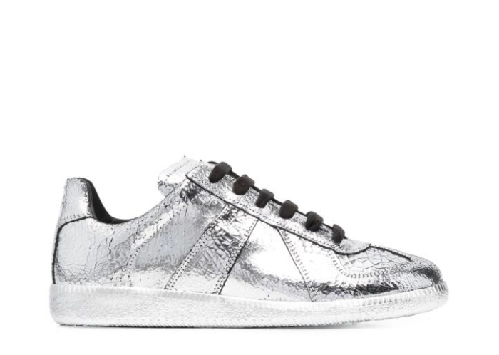 Maison Margiela Replica Low 'Silver Glitter'