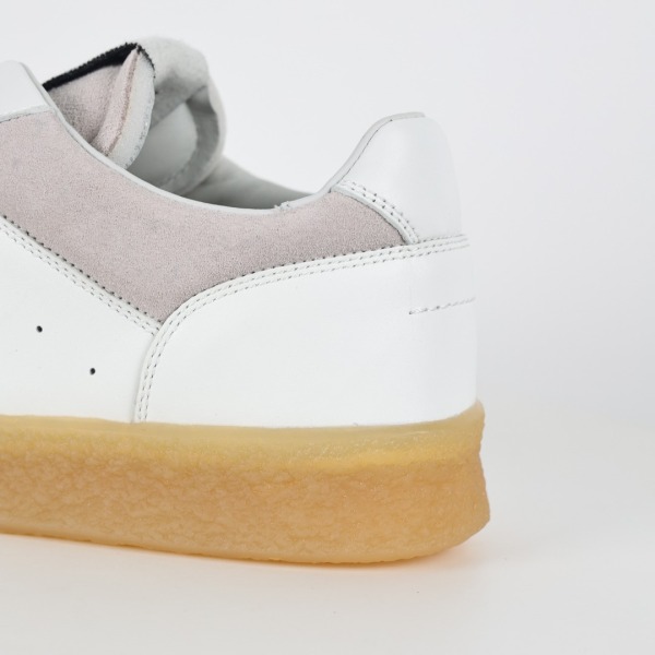 Maison Margiela MM6 White Beige Suede