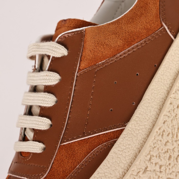 Maison Margiela MM6 Tan Platform Sneakers