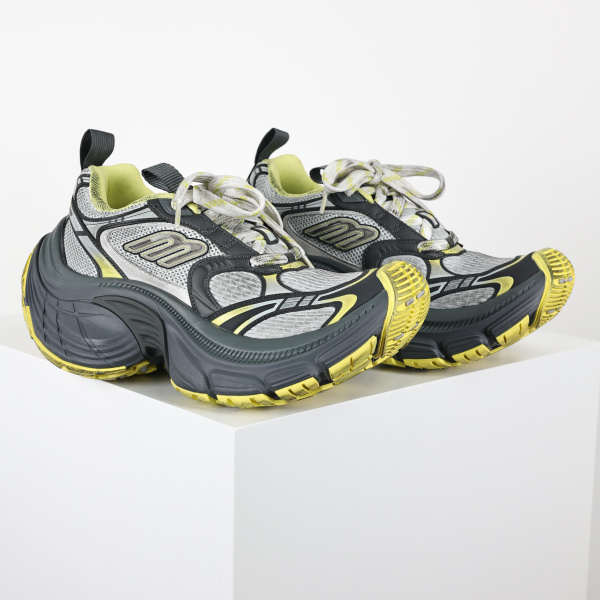 Balenciag* 10XL Sneaker  'Grey Yellow'