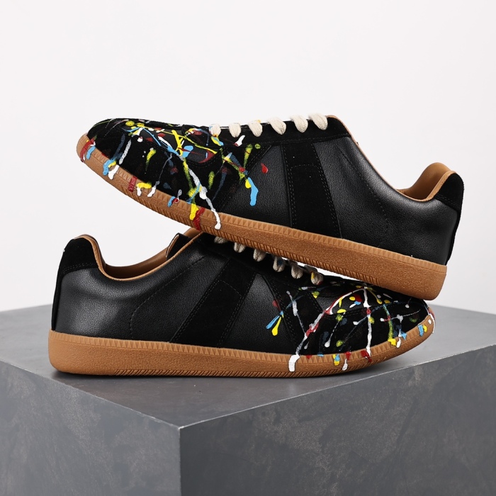 Maison Margiela Wmns Replica Low 'Paint Splatter - Black Pollock'