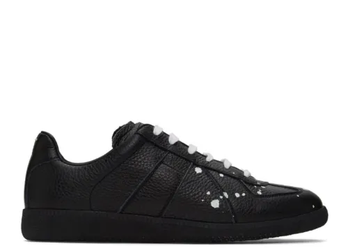 Maison Margiela MM6 Low Top 'Black Paint Splatter'