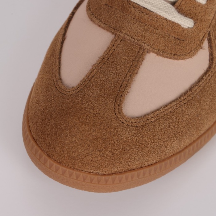 Maison Margiela Replica low-top Leather Sneakers  Brown