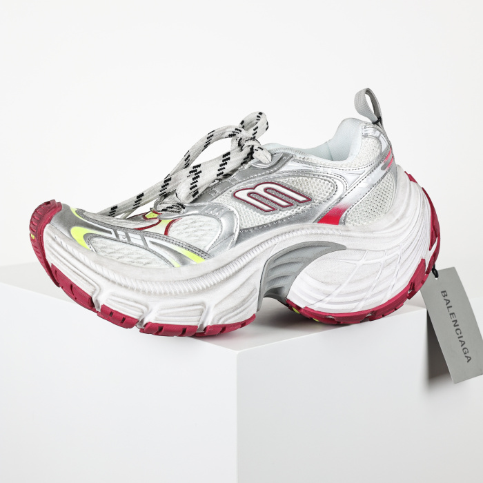 Balenciag* 10XL Sneaker in White/Grey/Mix