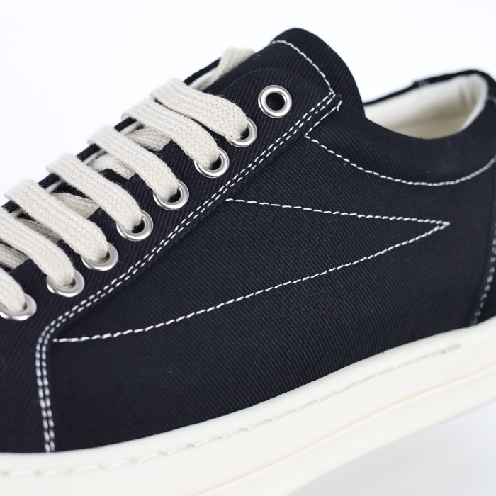 R!ck Owens DRKSHDW Vintage Sneaker 'Black Milk'