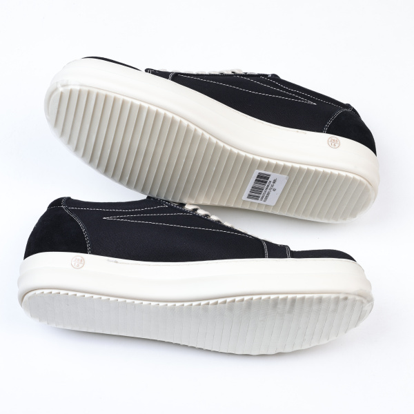 R!ck Owens DRKSHDW Vintage Sneaker 'Black Milk'