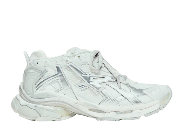 Balenciag* Runner Sneaker 'White Silver'