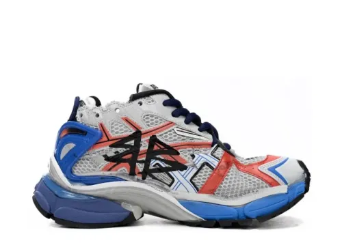 Balenciag* Runner Sneaker Graffiti Grey Blue Red Black