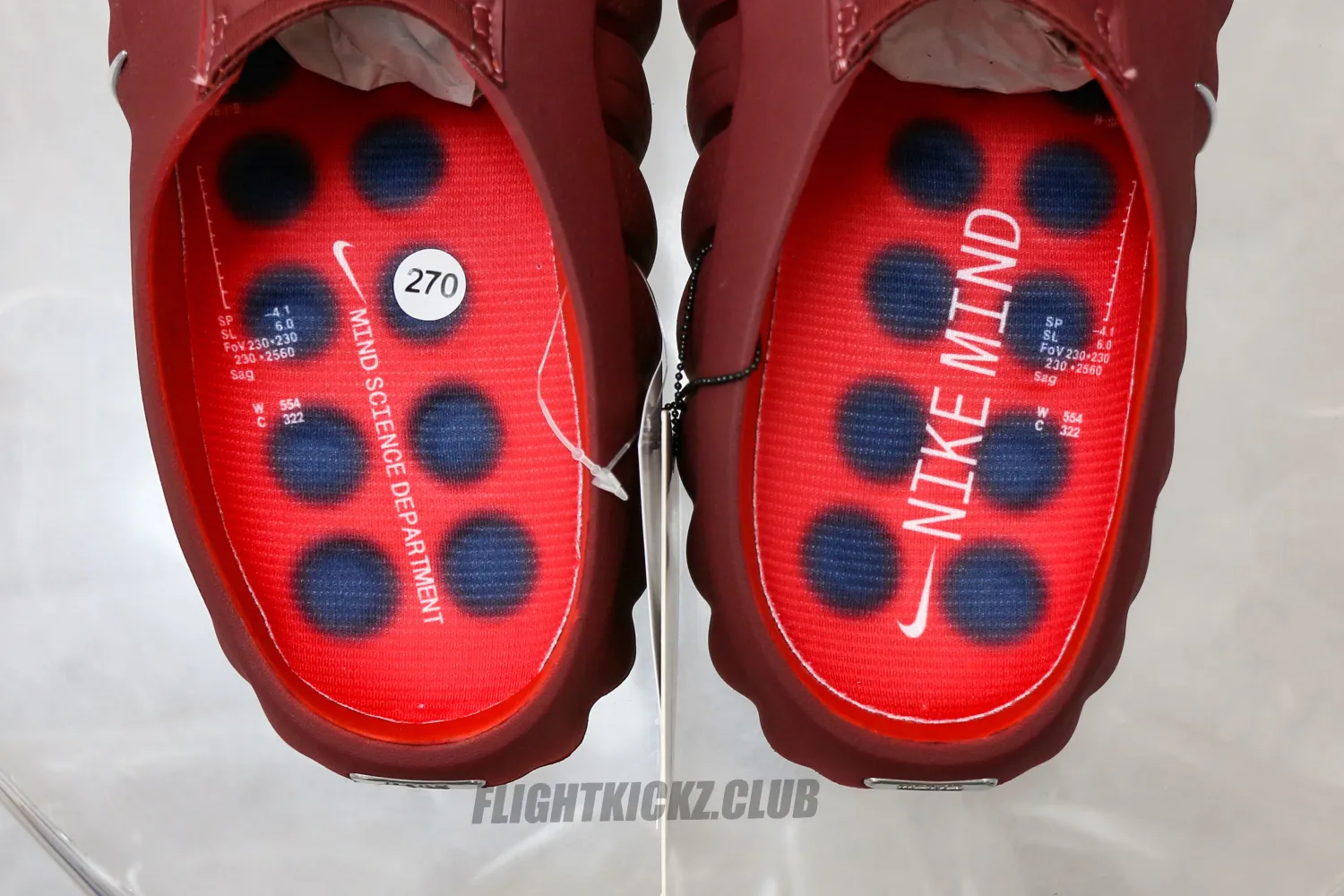 Nike Mind 001 Slide Team Red University Red – Flightkickz