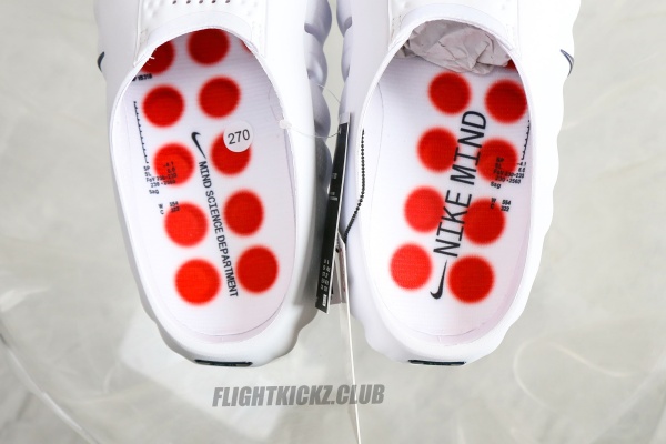 Nike Mind 001 Slide White Speed Red (A1)