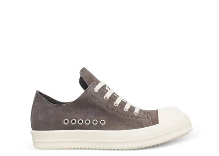 R!ck Owens eyelet-detail Sneakers Grey
