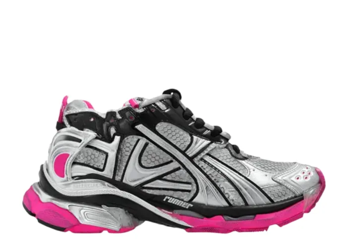 Balenciag* Runner Sneaker 'Worn-Out - Silver Pink'