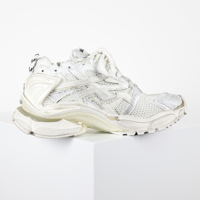 Balenciag* Runner Sneaker White