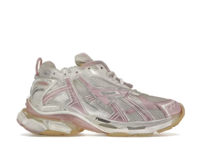 Balenciag* Runner Sneaker Pink White
