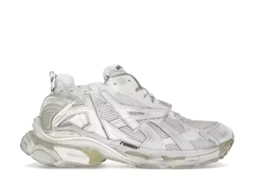 Balenciag* Runner Sneaker White