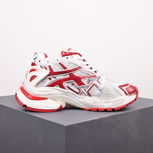 Balenciag* Runner Sneaker 'White Red'