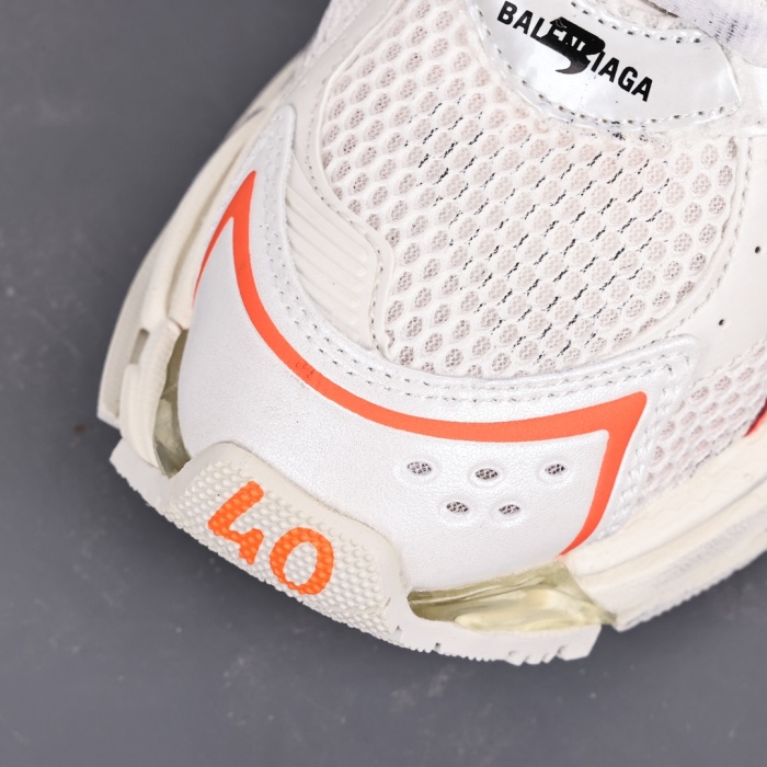 Balenciag* Runner Sneaker 'Eggshell Neon Orange'