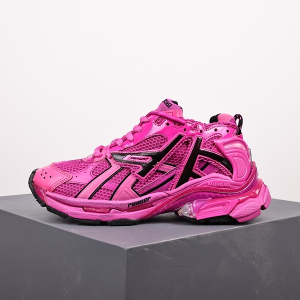 Balenciag* Runner Sneaker 'Dark Pink'