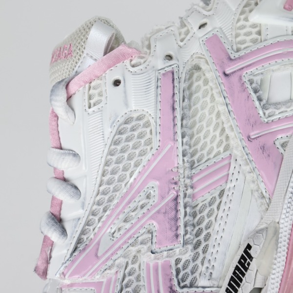 Balenciag* Runner Sneaker Pink White