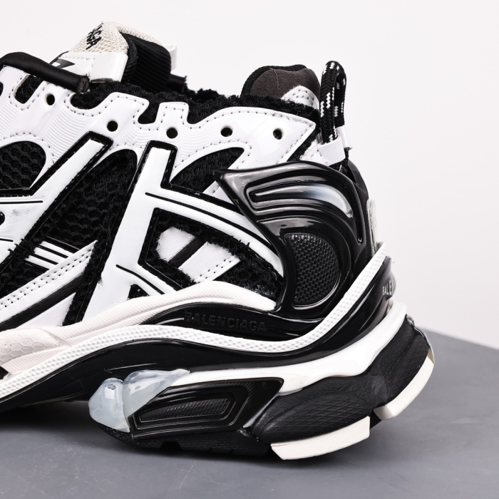 Balenciag* Runner Sneaker 'Black White'