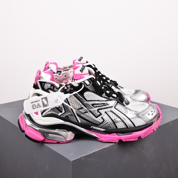 Balenciag* Runner Sneaker 'Worn-Out - Silver Pink'