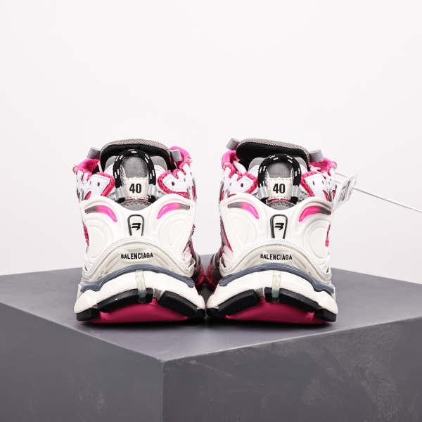 Balenciag* Runner Sneaker 'White Neon Pink'