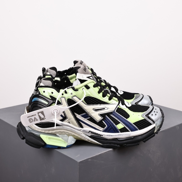 Balenciag* Runner 'Grey Blue Green'