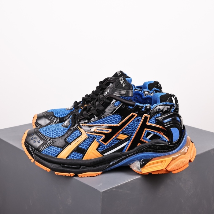 Balenciag* Runner Sneaker 'Blue Orange'