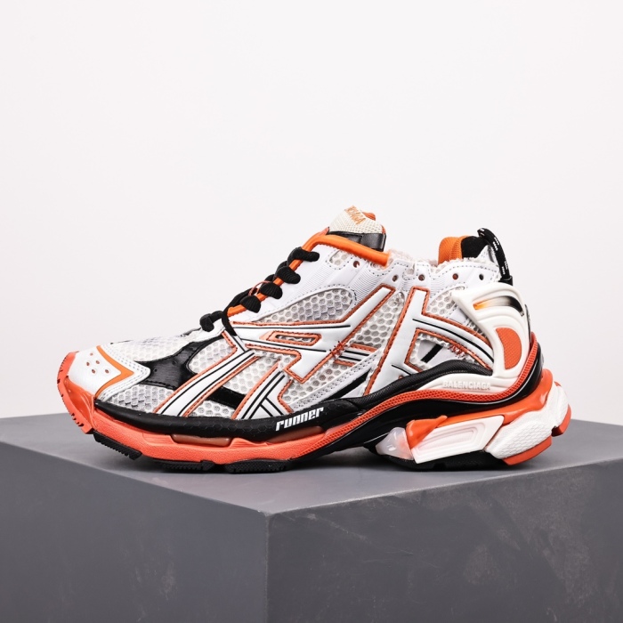 Balenciag* Runner Sneaker 'White Orange'