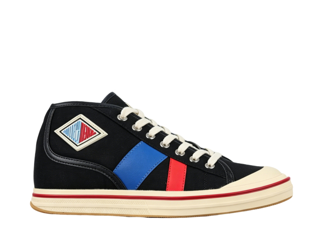 Botteg@ Venet@ Elliott Black Sporty Sneaker High
