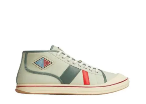 Botteg@ Venet@ Elliott Olive Sporty Sneaker High