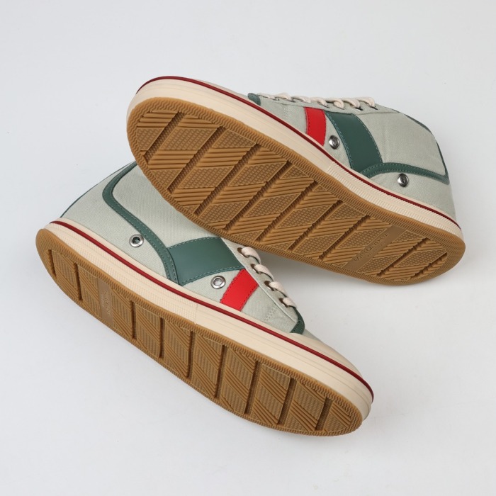 Botteg@ Venet@ Elliott Olive Sporty Sneaker High