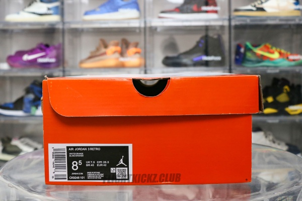 Air Jordan 3 Retro Orange Citrus WMNs