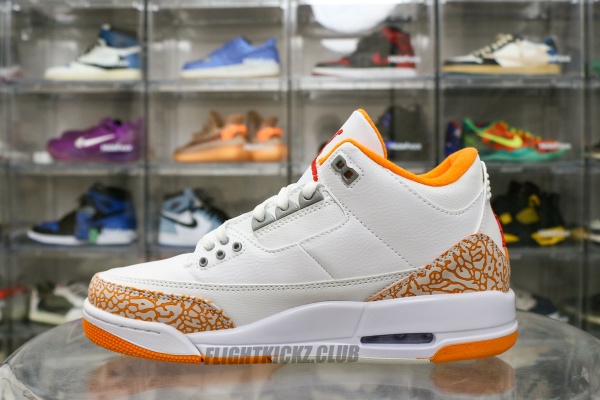 Air Jordan 3 Retro Orange Citrus WMNs
